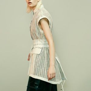 Like New Drome Leather Cutout Jacket S $1350